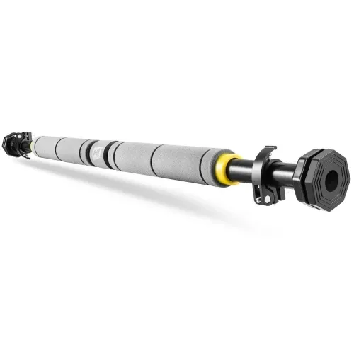 Раздвижной турник в дверной проем Hop-Sport M050DP серый-желтый Киев - изображение 1