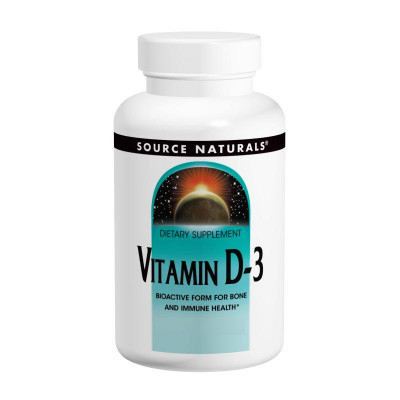 Вітамін Source Naturals Вітамін D-3 2000IU, 200 капсул (SNS-02145) Вінниця - фото 1
