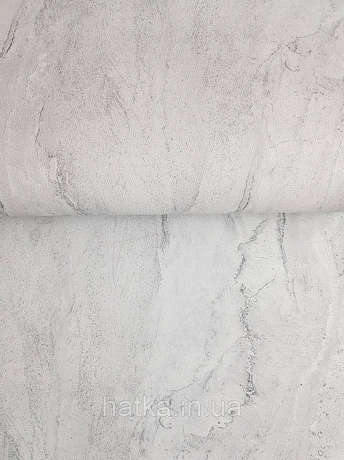 Обои виниловые на флизелине Grandeco Textured vibes 0.53x10 лофт под камень под бетон серые Киев - изображение 1