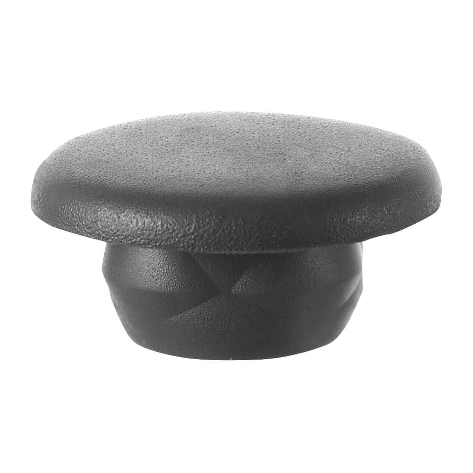 Заглушки, Заглушка без отвору Темно-сірий, Пластик, Розміри (мм): T-16 F-10 H-8. Марка автомобіля: Київ - фото 1