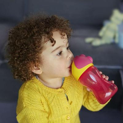 Поильник-непроливайка Philips AVENT с трубочкой 300 мл, 12 мес+ розовый (SCF798/02) Винница - изображение 3