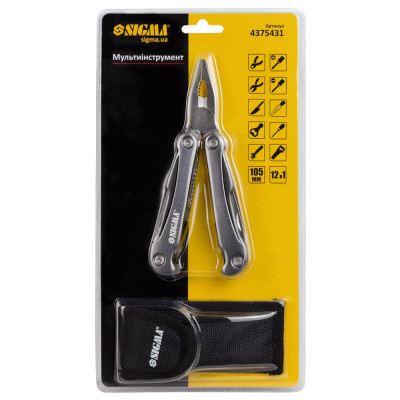 Мультитул Sigma 12в1, чохол (4375431) Вінниця - фото 4