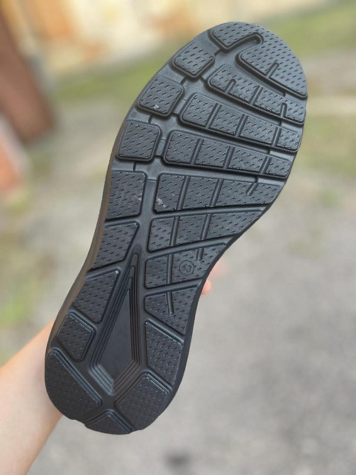 Кросівки осінь-весна натуральна шкіра чоловічі колір хакі 386-ч/з Харьков - изображение 5