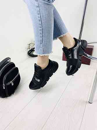 VLADEKS Кросівки жіночі VLADEKS 1074 чорні (весна-осінь, шкіра натуральна) (3180) лише 38р. Коломия