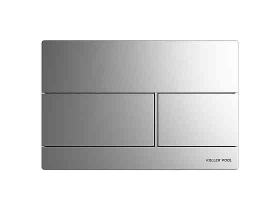 KVADRO M панель змиву polished aluminum Київ