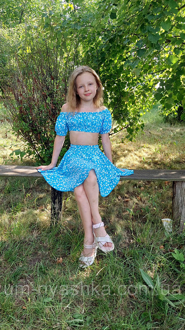 Стильный детский костюм с топом 116-164 Кривой Рог - изображение 4