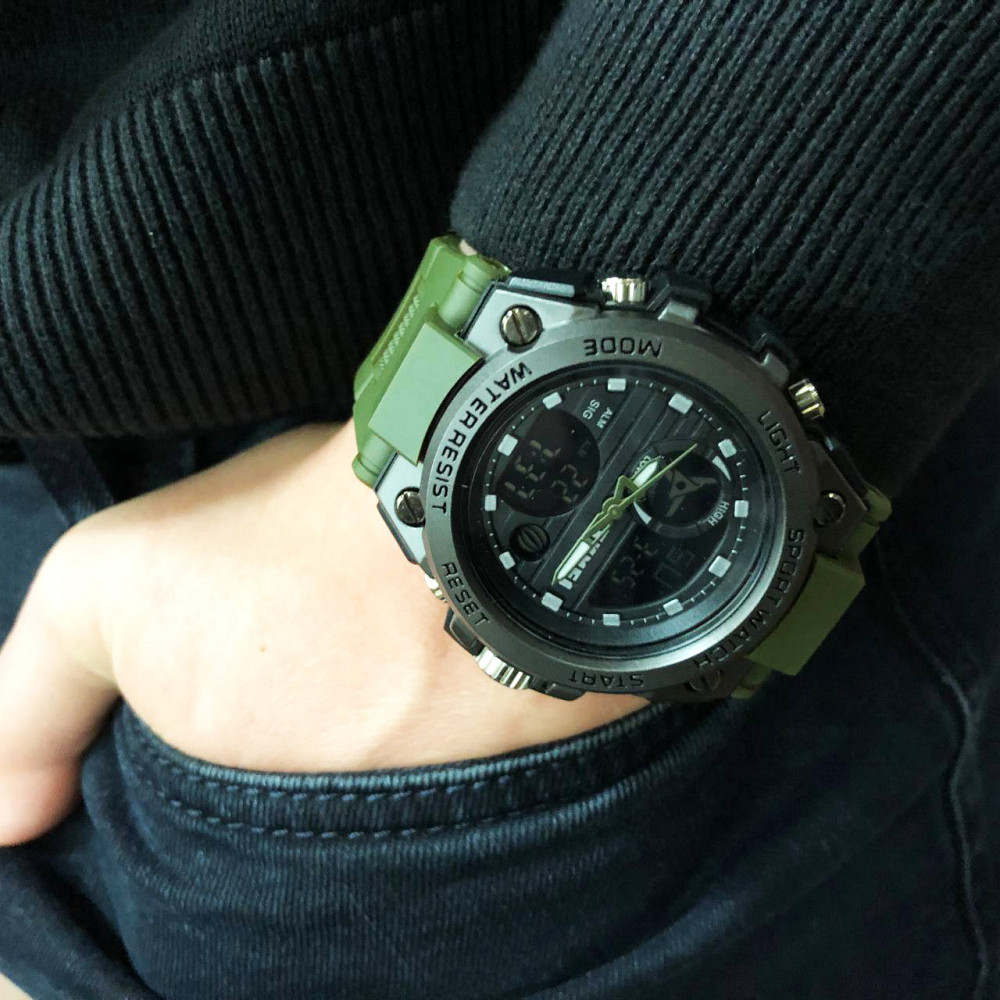 Военные часы для всу SKMEI, Военные часы с секундомером Тактические для ЗСУ YG-89 Львов - изображение 11