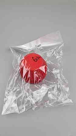 Тартолітка для кексів 6А кругла червона D45 H25 (100 шт.) (1 уп.) Харків