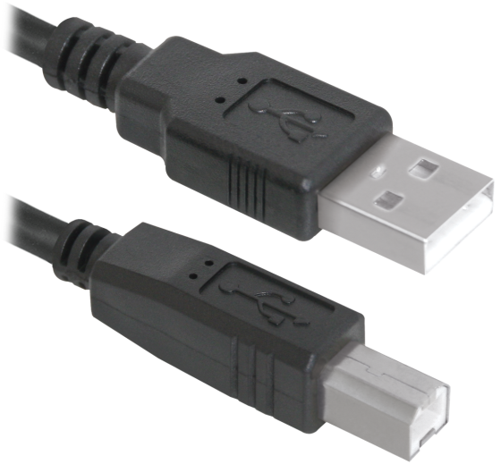 Кабель Defender USB04-06 USB2.0 AM-BM, 1.8м, пакет (83763) (6239463) Київ