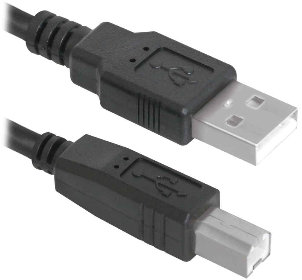 Кабель Defender USB04-06 USB2.0 AM-BM, 1.8м, пакет (83763) (6239463) Киев - изображение 1