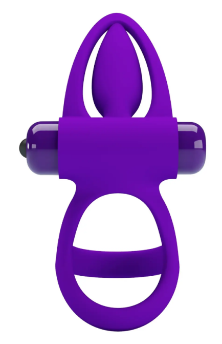 Эрекционное вибро кольцо Pretty Love - Vibration Cock Ring, 10 vibration functions Sex Aura Киев - изображение 6