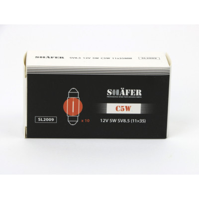 Автолампа SHAFER 12V5WC5WSV8.5 (SL2009) Вінниця - фото 2