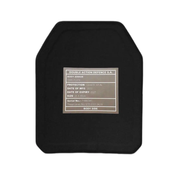Комплект легких керамических бронеплит Double Action Defence 6 класса (2.8 кг) Киев