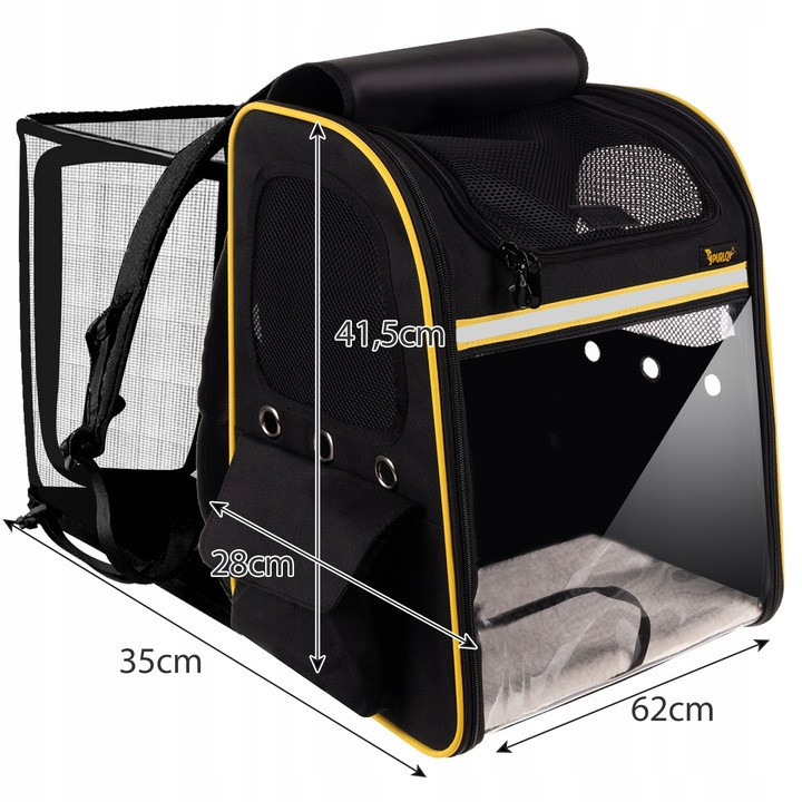 Рюкзак - переноска прозрачная для домашних животных до 7 кг Purlov (23185) Нововолынск - изображение 10