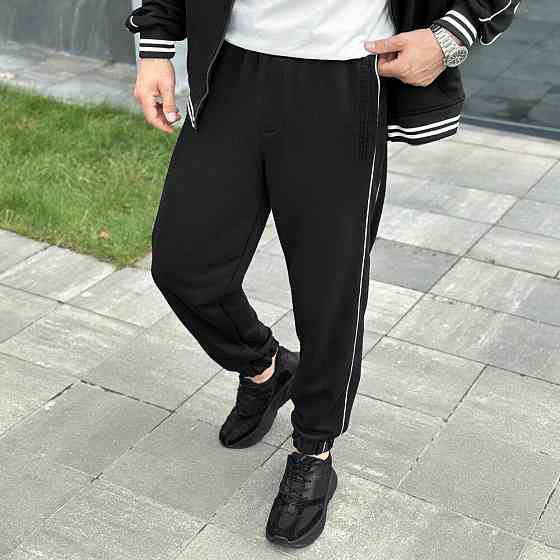 Спортивний костюм чоловічий. Чорний спортивний чоловічий костюм. Комплект штани та кофта Pobedov Ultra Київ