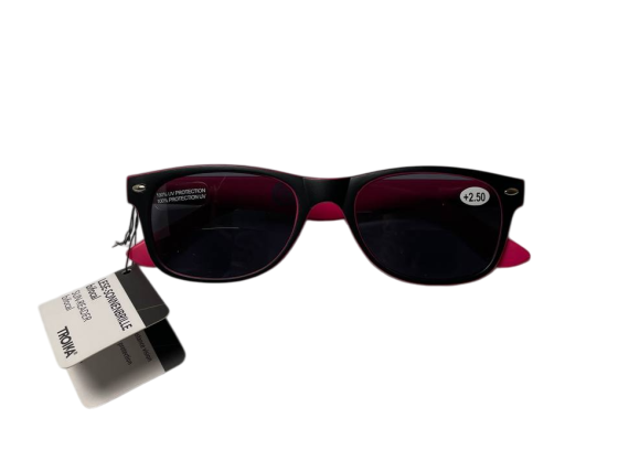 Окуляри для читання на сонці рожеві Troika Рівне