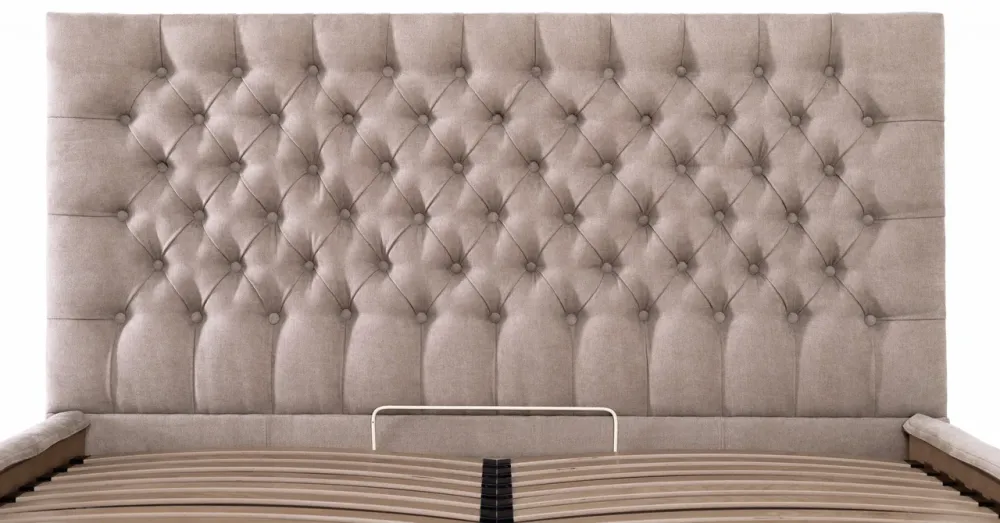 Ліжко Двоспальне Cambridge Comfort 180 х 190 см Місті Mocсо З підйомним механізмом та нішою для білизни Мокко Київ - фото 5