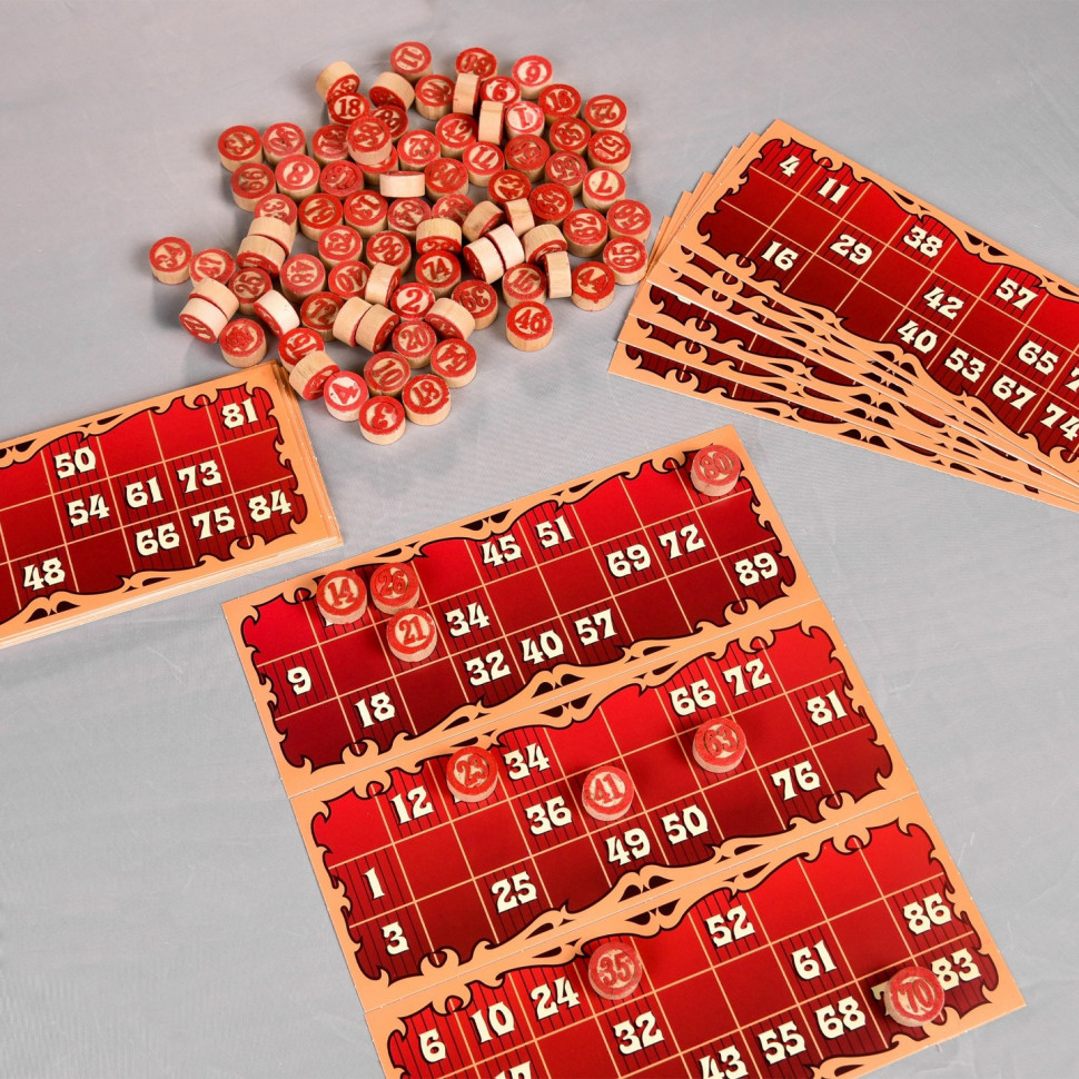 Настільна гра "Традиційне Лото" 30488 бочки 90 штук Вінниця - фото 6