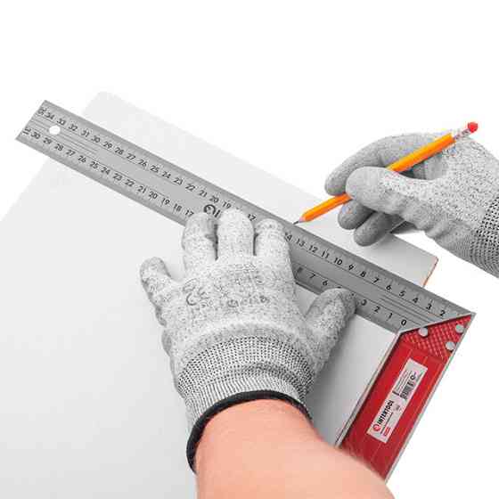 Угольник строительный, 350 мм NOatch (INTERTOOL) MT-2035 Киев