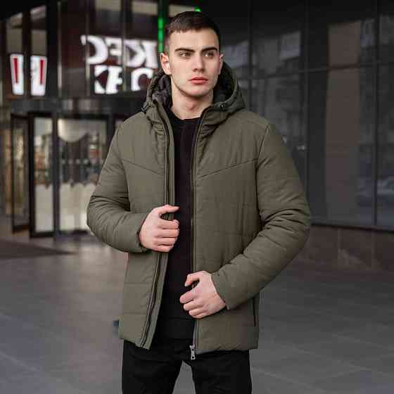 Мужская зимняя Куртка с капюшоном Pobedov Winter Jacket Dzen Киев