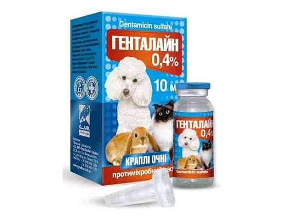 Краплі Генталайн 0,4% кр.очні 10 мл ТМ O.L.KAR Київ