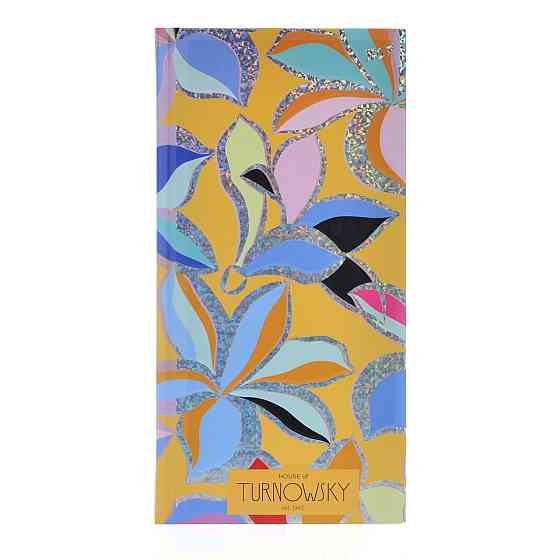 Блокнот 100*200/96 арк."Yes""Turnowsky. Pattern flow" # офсет, тверда обкл. фольга срібло, 151437, шт Київ