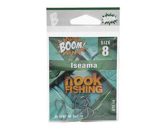 Крючок для мирной рыбы Iseama No8 (10 шт/уп) (BN) ТМ BOOM Киев