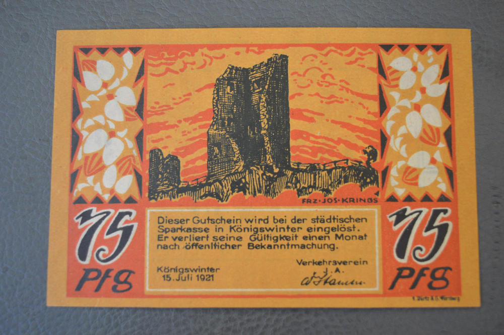 Німеччина. Нотгельд. 75 Pf ( 13 ) Полтава - фото 1