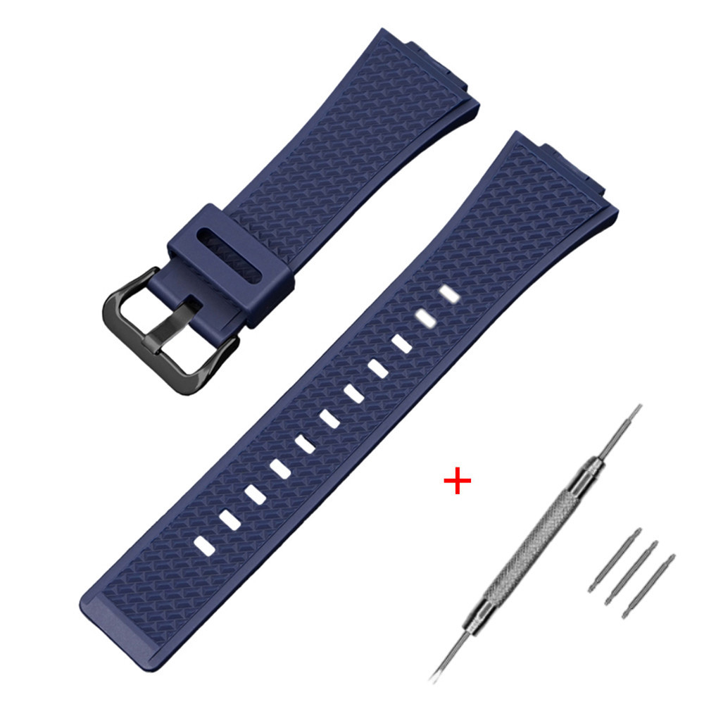 Ремешок для Casio G-Shock GA-100/110 Dark Blue BK SBR Киев - изображение 1