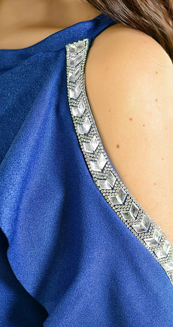 Стильный комфортный костюм с кристаллами (44) Киев - изображение 3