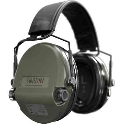 Наушники для стрельбы Sordin Supreme MIL AUX SFA з верхнім тримачем (74508-06-S) Винница
