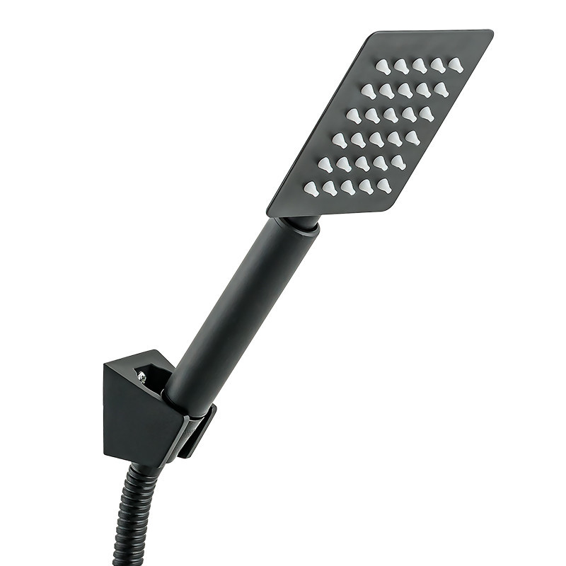 Чёрный смеситель для ванны Mixxus KUB-006 из нержавеющей стали (MI2811) Харьков - изображение 4