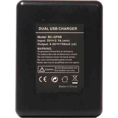 Зарядное устройство для фото PowerPlant GoPro BC-GP5B (DV00DV3927) Винница
