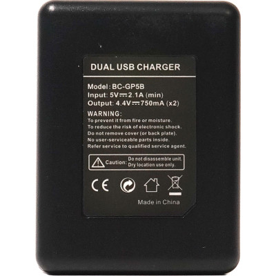 Зарядное устройство для фото PowerPlant GoPro BC-GP5B (DV00DV3927) Винница - изображение 2