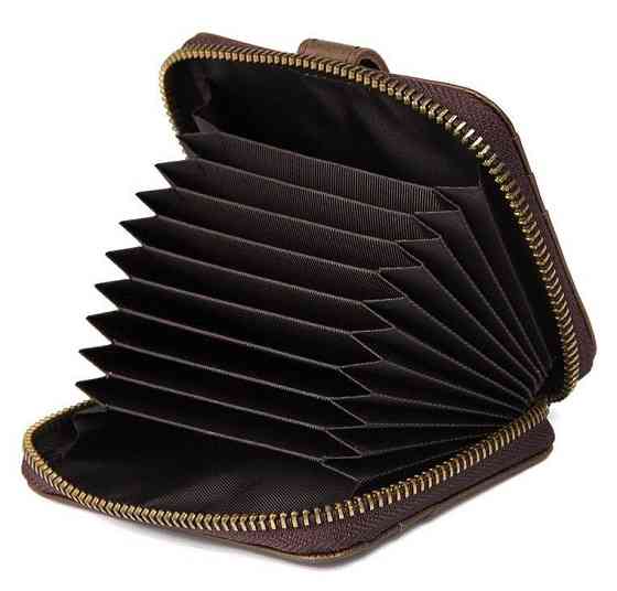 Візитниця Vintage 14604 Коричнева Київ