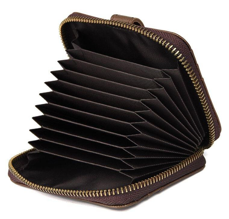 Візитниця Vintage 14604 Коричнева Київ - фото 4