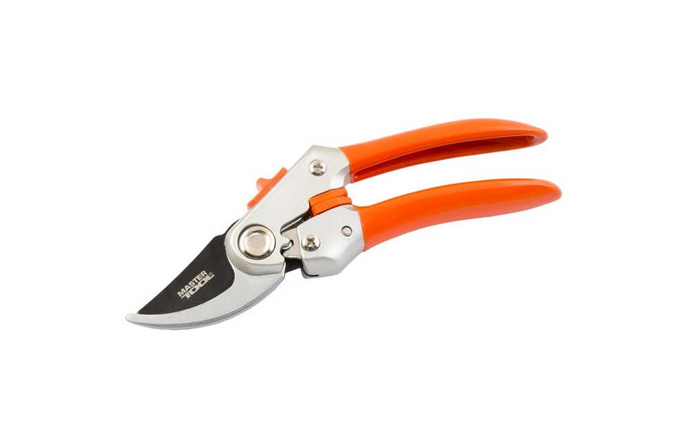 Секатор садовий MASTERTOOL 200 мм з алюмінієвими ручками з накладками лезо тефлонове SK5 14-6123 Коломия - фото 1