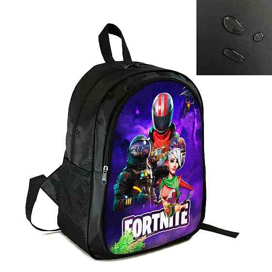 Рюкзак шкільний/міський 38×28см з принтом Fortnite дитячий, підлітковий, спортивний (4266) Київ