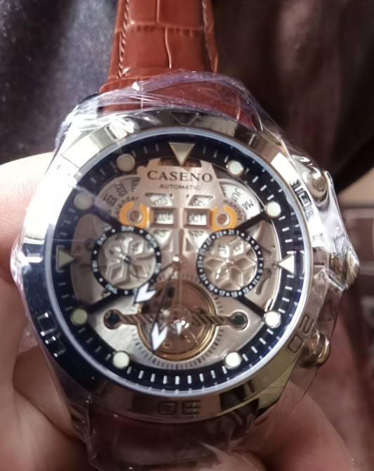 Механічний брендовий годинник з автопідзаводом. Київ - фото 7