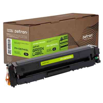 Картридж Patron Canon 067H Black Green Label (PN-067HKGL) Вінниця