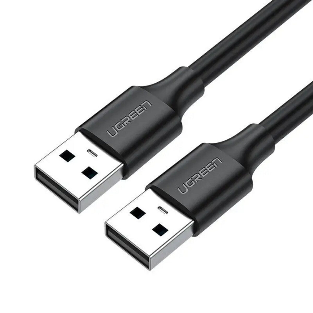 Кабель UGREEN US102 USB 2.0 A Male to A Male Cable 1m (Black)(10309) (UGR-10309) Киев - изображение 1