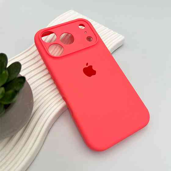 Чохол для смартфона Silicone Full Case AA Camera Protect for Apple iPhone 17 Pro 50,Pink Orange Київ
