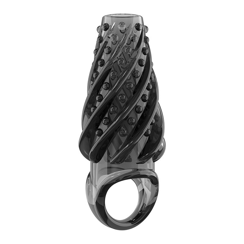 Стимулирующая насадка Meleon - Tidal Wave Locking Sleeve, PS-10 Sex Aura Киев - изображение 5