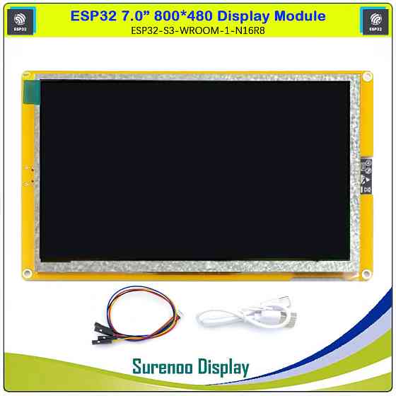 Модуль дисплея ESP32 7.0” дюймов 800×480 с сенсором, Wi-Fi, Bluetooth, PSRAM 8MB, FLASH 16MB для Ard Киев