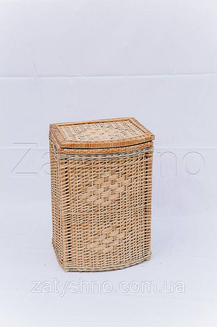 Ящик корзина из лозы для белья Киев - изображение 3