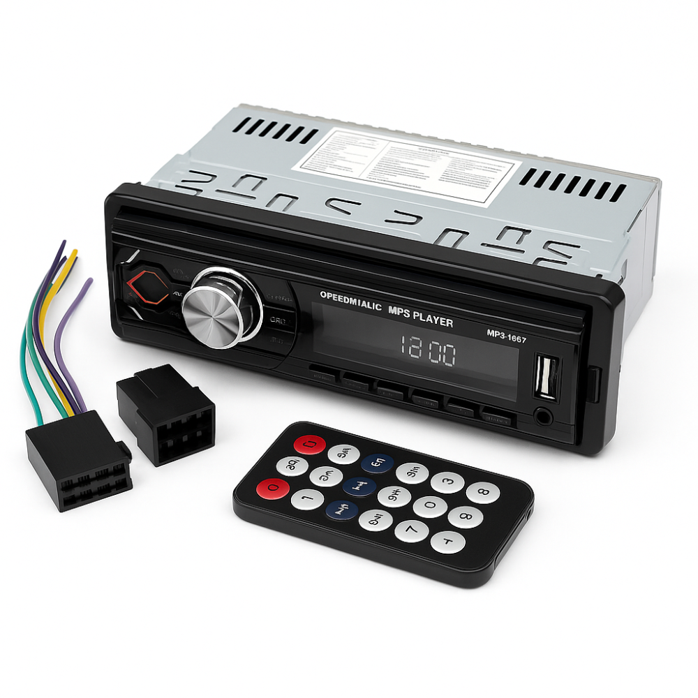 Автомобильная магнитола с USB для зарядки MP3-1097 BT ISO, Магнитола в машину 1 дин FM-52 Львов - изображение 13
