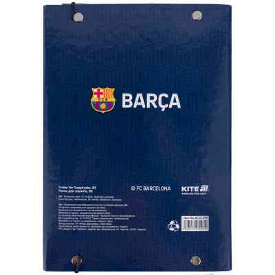 Папка для тетрадей Kite В5 на резинке FC Barcelona (BC25-210) Винница