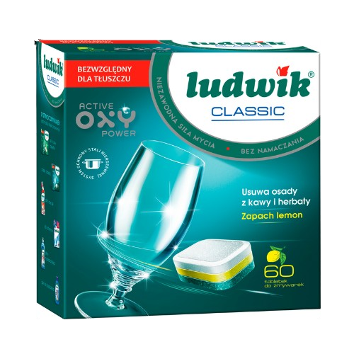 Таблетки для миття посуду 60шт Classic profi Ludwik Житомир