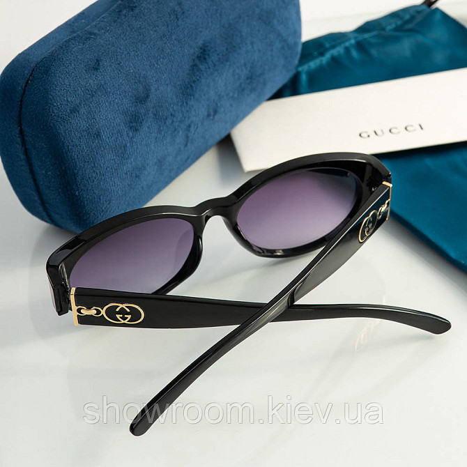 Женские солнцезащитные очки (5396) black Киев - изображение 3
