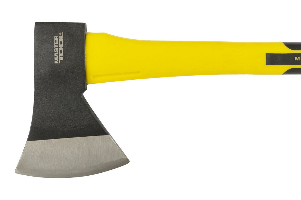 Топор MASTERTOOL 1000 г HRC60 фиберглассовая ручка 590 мм 05-0206 Ровно - изображение 3